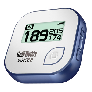 GolfBuddy Voice 2 Audio GPS Rangefinder - Blue/White